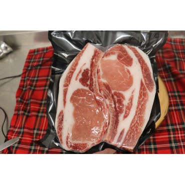 Tomahawk Rustique de porc Berkshire